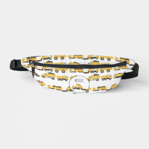 Niedliche Dump Trucks Bau Trucks Schule Bauchtasche