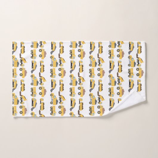 Niedliche Dump Trucks Bausätze Badhandtuch Set (Handtuch)