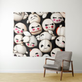 Niedliche Dumplings Wandteppich (Beispiel (Horizontal))