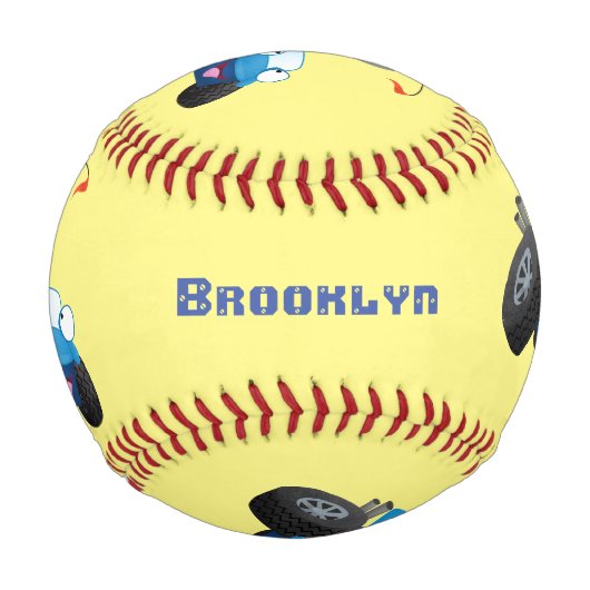 Niedliche Düne-Buggy des Cartoon Baseball (Rückseite)