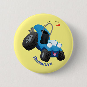 Niedliche Düne-Buggy des Cartoon Button