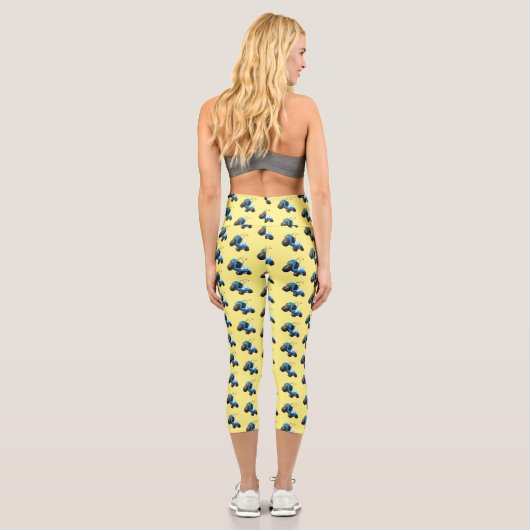 Niedliche Düne-Buggy des Cartoon Capri Leggings (Rückseite)