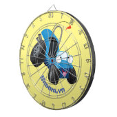 Niedliche Düne-Buggy des Cartoon Dartscheibe (Vorderseite rechts)