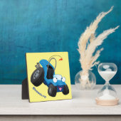 Niedliche Düne-Buggy des Cartoon Fotoplatte (InSitu)