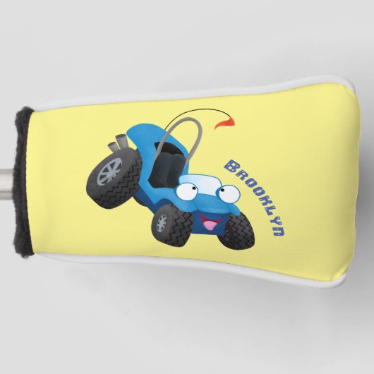 Niedliche Düne-Buggy des Cartoon Golf Headcover (Vorderseite)