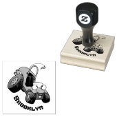 Niedliche Düne-Buggy des Cartoon Gummistempel (Stempel)