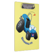 Niedliche Düne-Buggy des Cartoon Klemmbrett (Rechts)