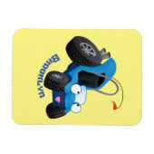 Niedliche Düne-Buggy des Cartoon Magnet (Horizontal)