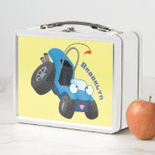 Niedliche Düne-Buggy des Cartoon Metall Brotdose (Beispiel)