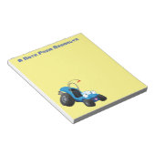 Niedliche Düne-Buggy des Cartoon Notizblock (angewinkelt)