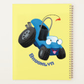 Niedliche Düne-Buggy des Cartoon Planer (Rückseite)