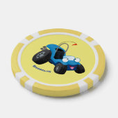 Niedliche Düne-Buggy des Cartoon Pokerchips (Einzeln)