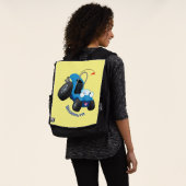 Niedliche Düne-Buggy des Cartoon Rucksack (Ausgewaschen)