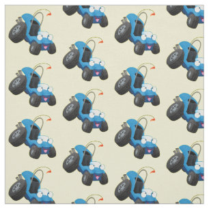 Niedliche Düne-Buggy des Cartoon Stoff