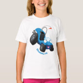 Niedliche Düne-Buggy des Cartoon T-Shirt (Vorderseite)
