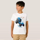 Niedliche Düne-Buggy des Cartoon T-Shirt (Vorne ganz)