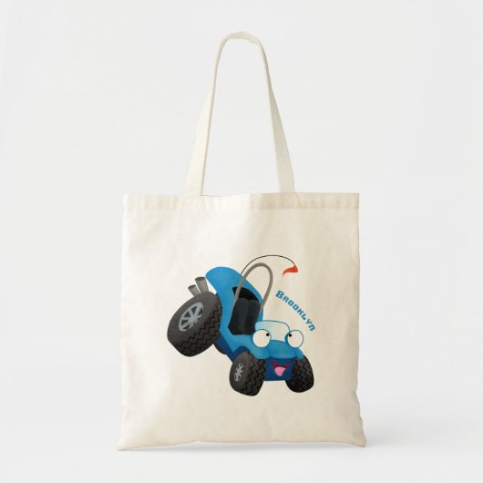 Niedliche Düne-Buggy des Cartoon Tragetasche (Vorne)