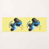 Niedliche Düne-Buggy des Cartoon Yogamatte (Vorderseite (Horizontal))