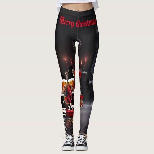 Niedliche dunkle Elfen. Leggings (Vorderseite)
