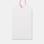 Niedliche Duschbad Mushroom Zweiwindusche Geschenkanhänger (Rückseite)