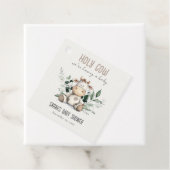 Niedliche Dusche aus dem heiligen Kuh-Foliage Past Geschenkanhänger (Beispiel)