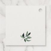 Niedliche Dusche aus dem heiligen Kuh-Foliage Past Geschenkanhänger (Rückseite)