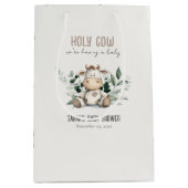 Niedliche Dusche aus dem heiligen Kuh-Foliage Past Mittlere Geschenktüte (Vorderseite)