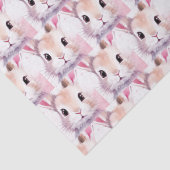 Niedliche Dusche in sonniger Farbe Rosa Babydusche Seidenpapier (Detail)