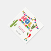 Niedliche Dusche von Guacamole Fiesta Baby Serviette (Ecke)