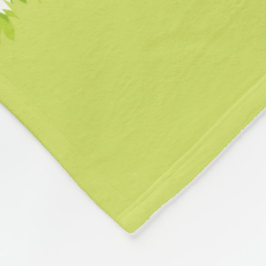 Niedliche Duschen im April Fleecedecke (Ecke)