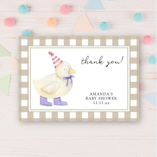 Niedliche Duschkabine danke