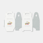 Niedliche Dusky Storybooks Floral Baby Dusche Geschenkschachtel (Ungefaltet)