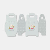 Niedliche Dusky Storybooks Floral Baby Dusche Geschenkschachtel (Ungefaltet)