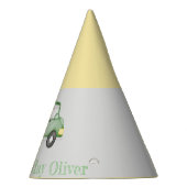 Niedliche Duskygrün aller Altersstufen Geburtstags Partyhütchen (Rechts)