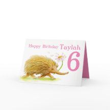 Niedliche Echidna Winterfarbe bei Mädchen 6. Gebur