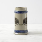 Niedliche Echodina mit Bienenabbildungen Bierglas (Mittel)