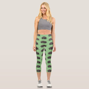 Niedliche Echodina mit Bienenabbildungen Capri Leggings