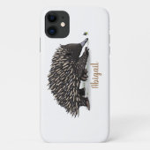 Niedliche Echodina mit Bienenabbildungen Case-Mate iPhone Hülle (Rückseite)