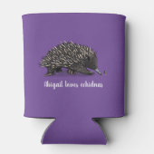 Niedliche Echodina mit Bienenabbildungen Dosenkühler (Rückseite)