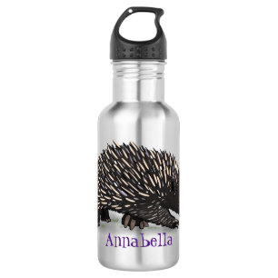 Niedliche Echodina mit Bienenabbildungen Edelstahlflasche