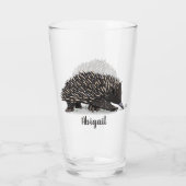 Niedliche Echodina mit Bienenabbildungen Glas (Rückseite)