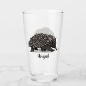 Niedliche Echodina mit Bienenabbildungen Glas (Vorderseite)