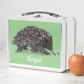 Niedliche Echodina mit Bienenabbildungen Metall Brotdose (Beispiel)