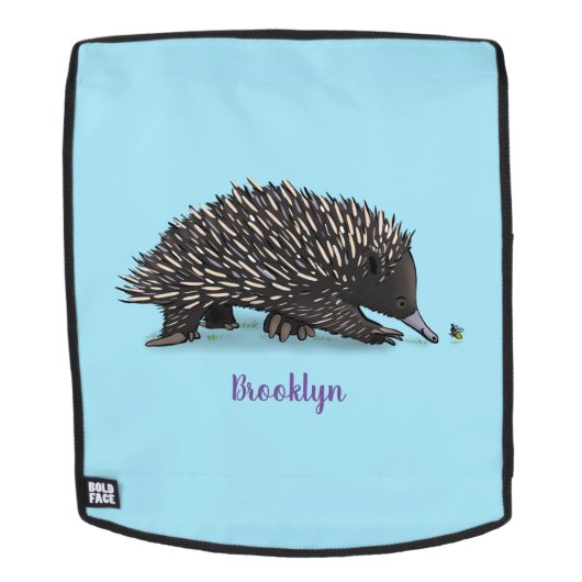 Niedliche Echodina mit Bienenabbildungen Rucksack (Abnehmbare Front)