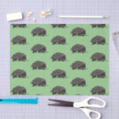 Niedliche Echodina mit Bienenabbildungen Seidenpapier (Handwerk)