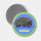 Niedliche Echodina mit Bienenmagnet Magnet (Vorderseite/Rückseite)