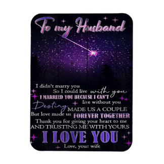 Niedliche Ehefrau zu meinem Geschenk für den Ehema Magnet