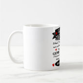 niedliche Ehefrau zum Ehemann Kaffeetasse (Links)
