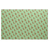 Niedliche Eichhörnchen Kinder Cartoon Stoff (Fat Quarter (45,7 x 55,9 cm))