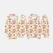 niedliche Eichhörnchen mit gekacheltem Party Geschenkschachtel (Ungefaltet)